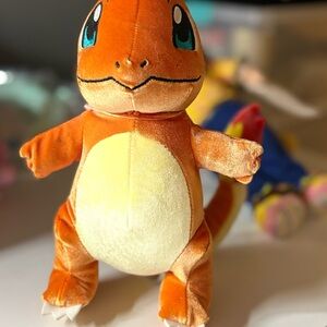 Pokemon - 8 inch Charmander Plush with Unique Velvet Fabric